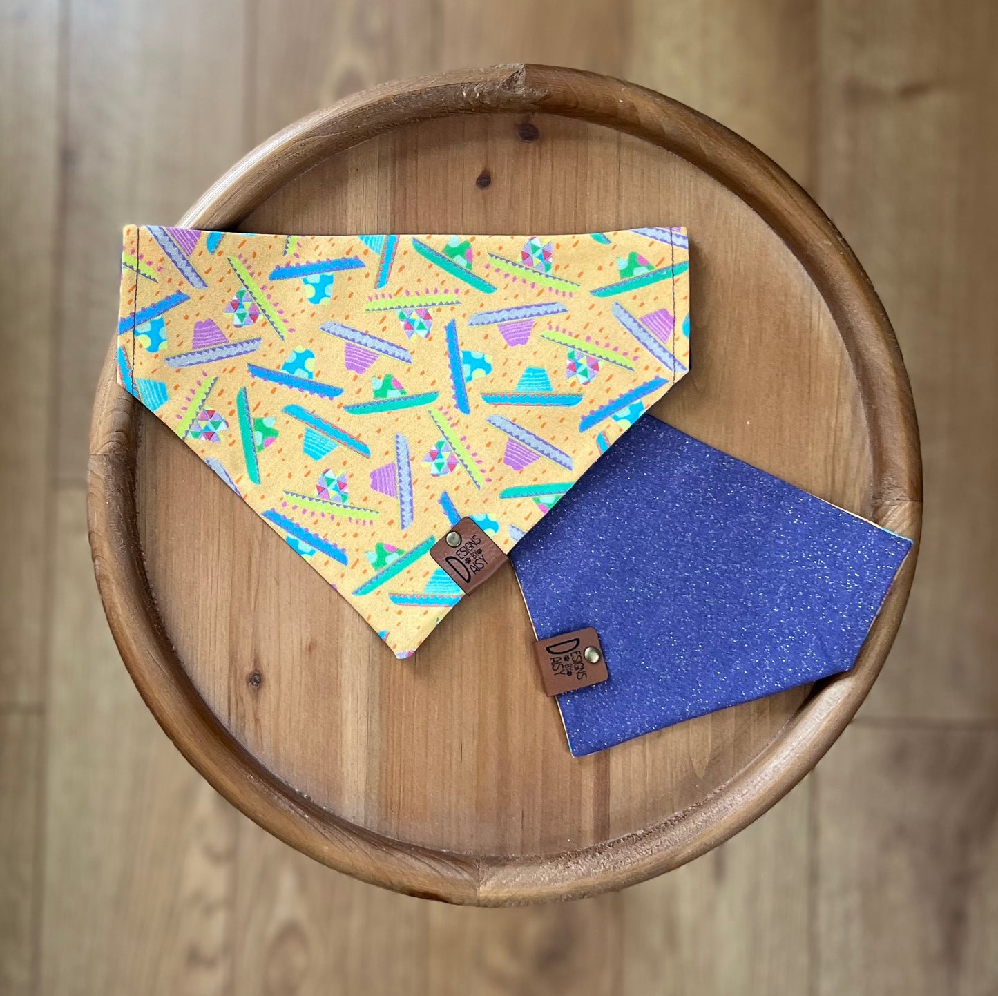 Siesta Then Fiesta / Reversible / Over-the-Collar / Pet Bandana