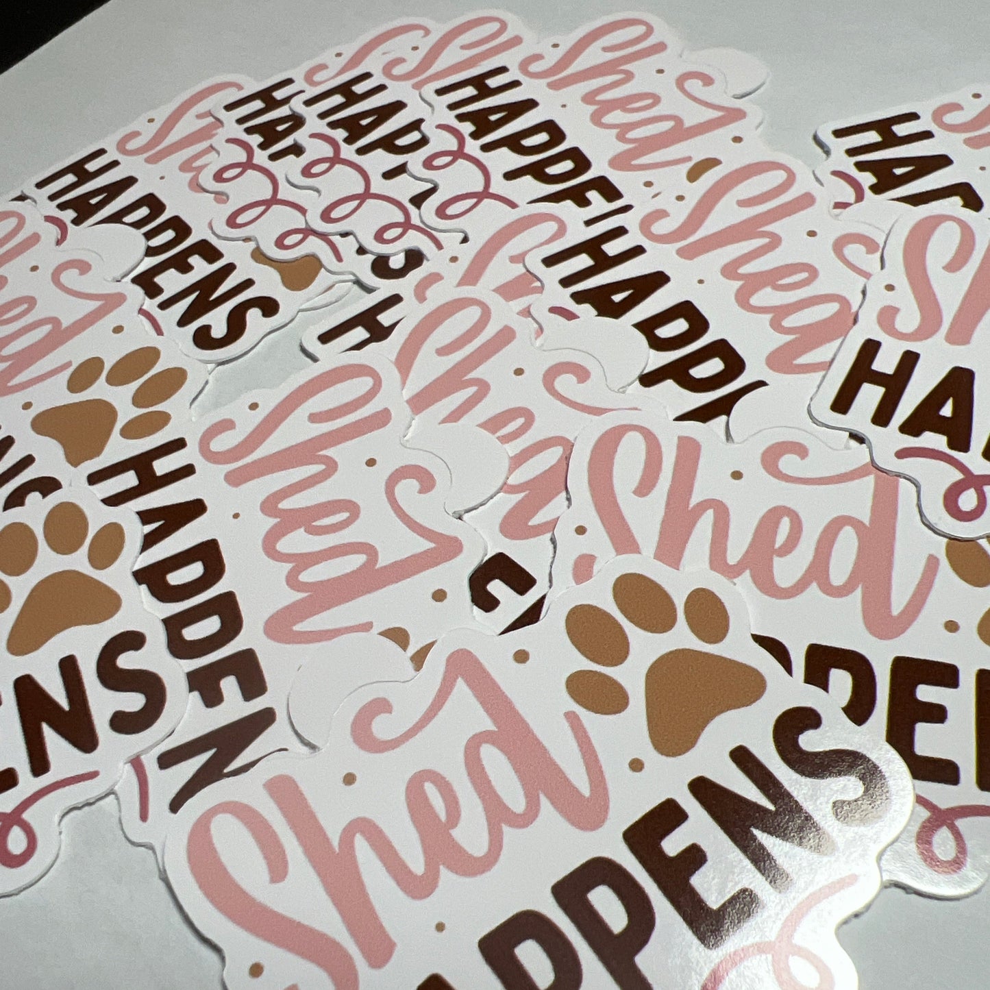 Shed Happens Vinyl Sticker
