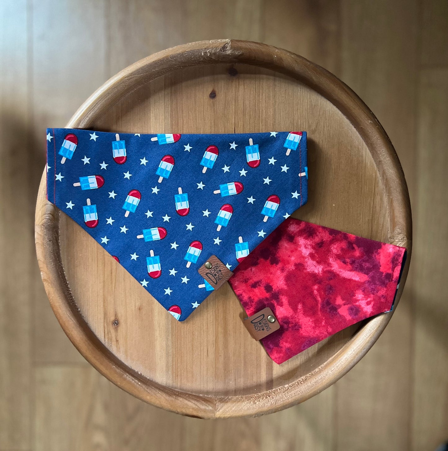 Patriotic Pooch / Reversible / Over-the-Collar / Pet Bandana