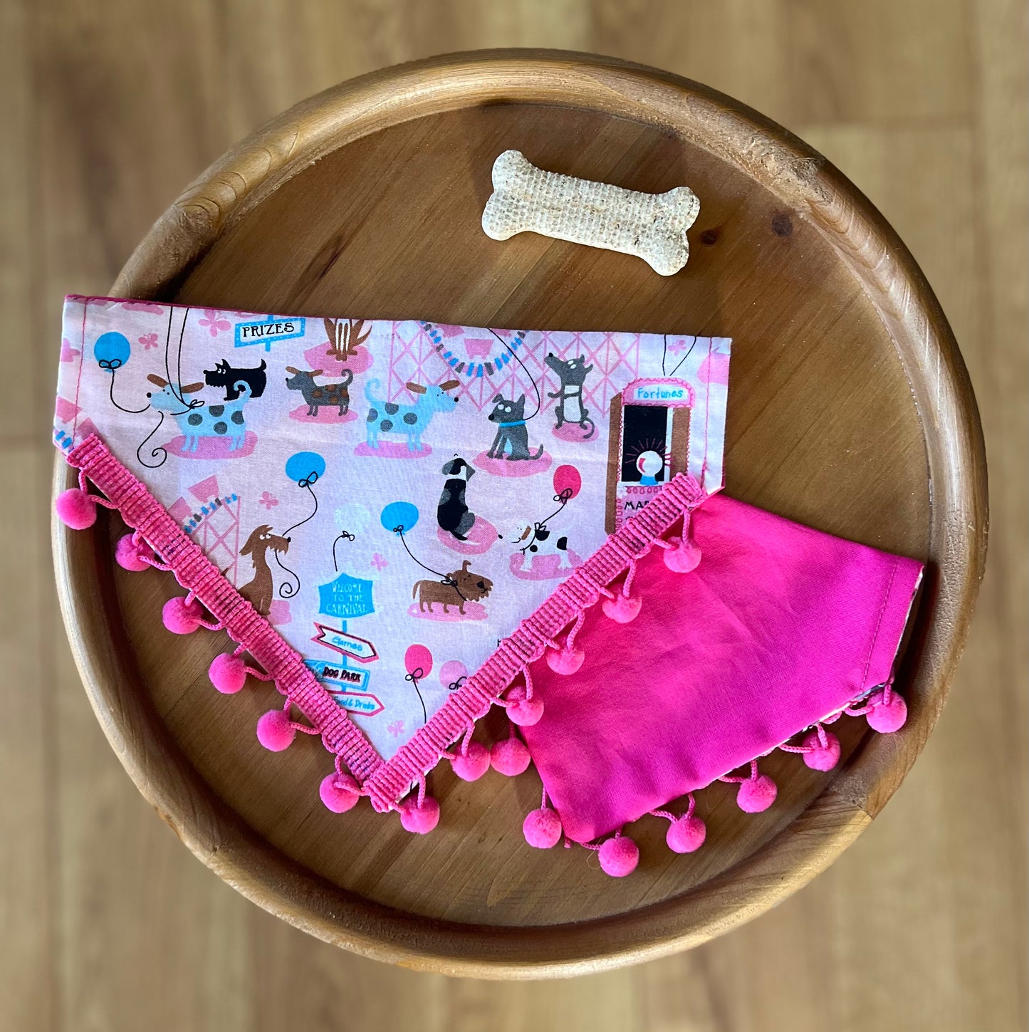 LAST CHANCE / Canine Carnival / Reversible / Over-the-Collar / Pet Bandana