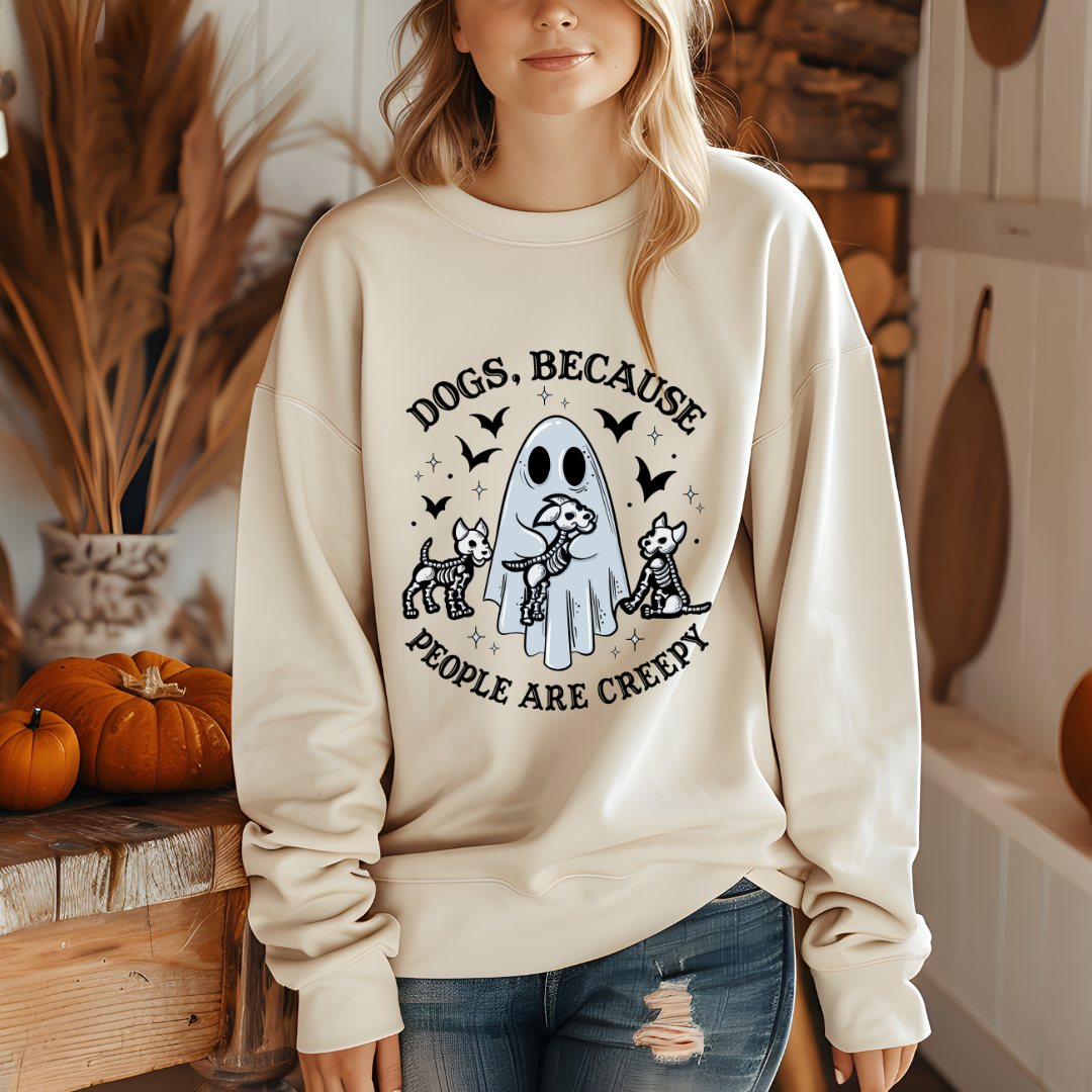 Dogs Are Creepy Sweatshirt