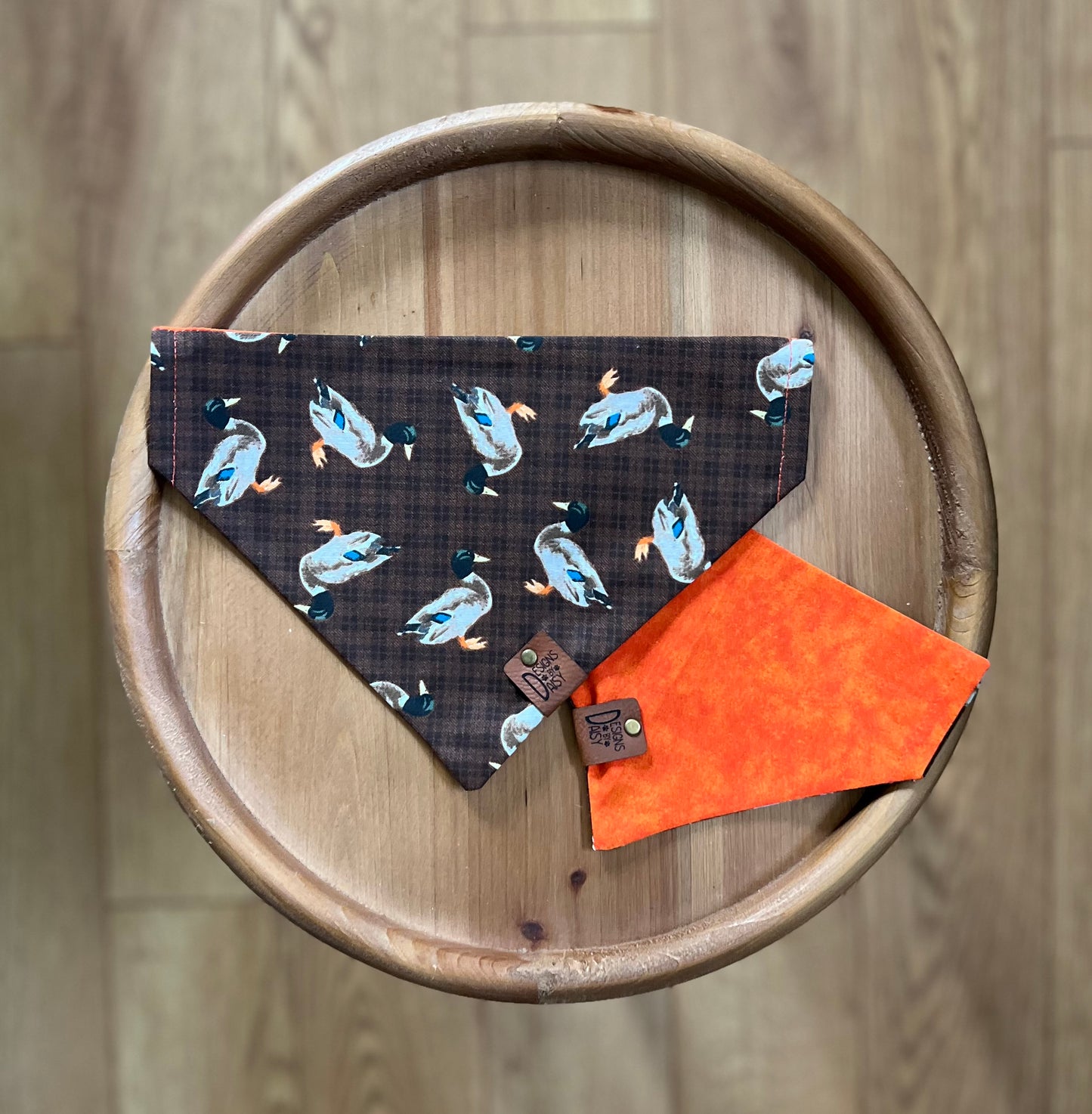 Duck Hunting Buddy / Reversible / Over-the-Collar / Pet Bandana