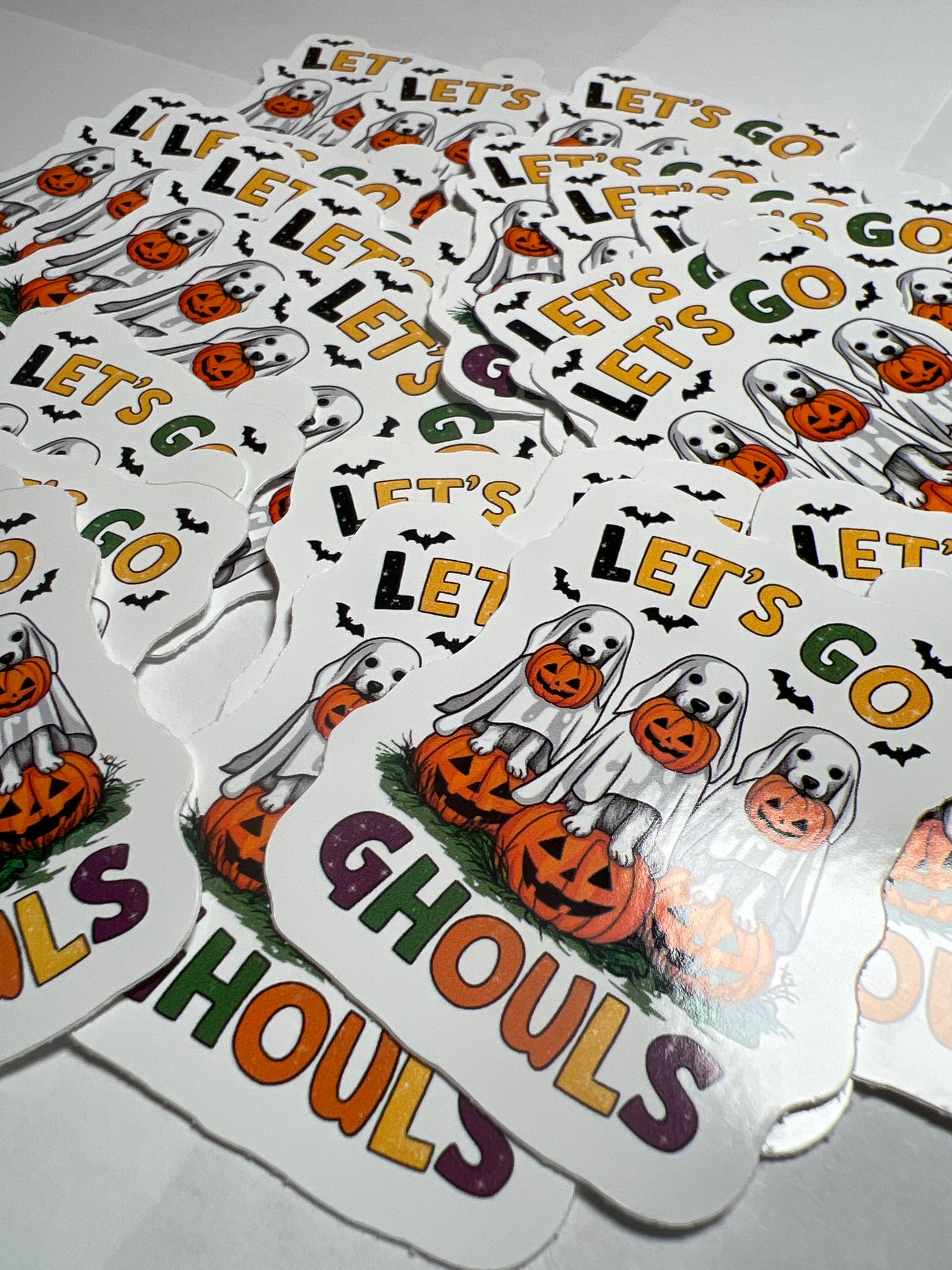 Let's Go Ghouls Vinyl Sticker