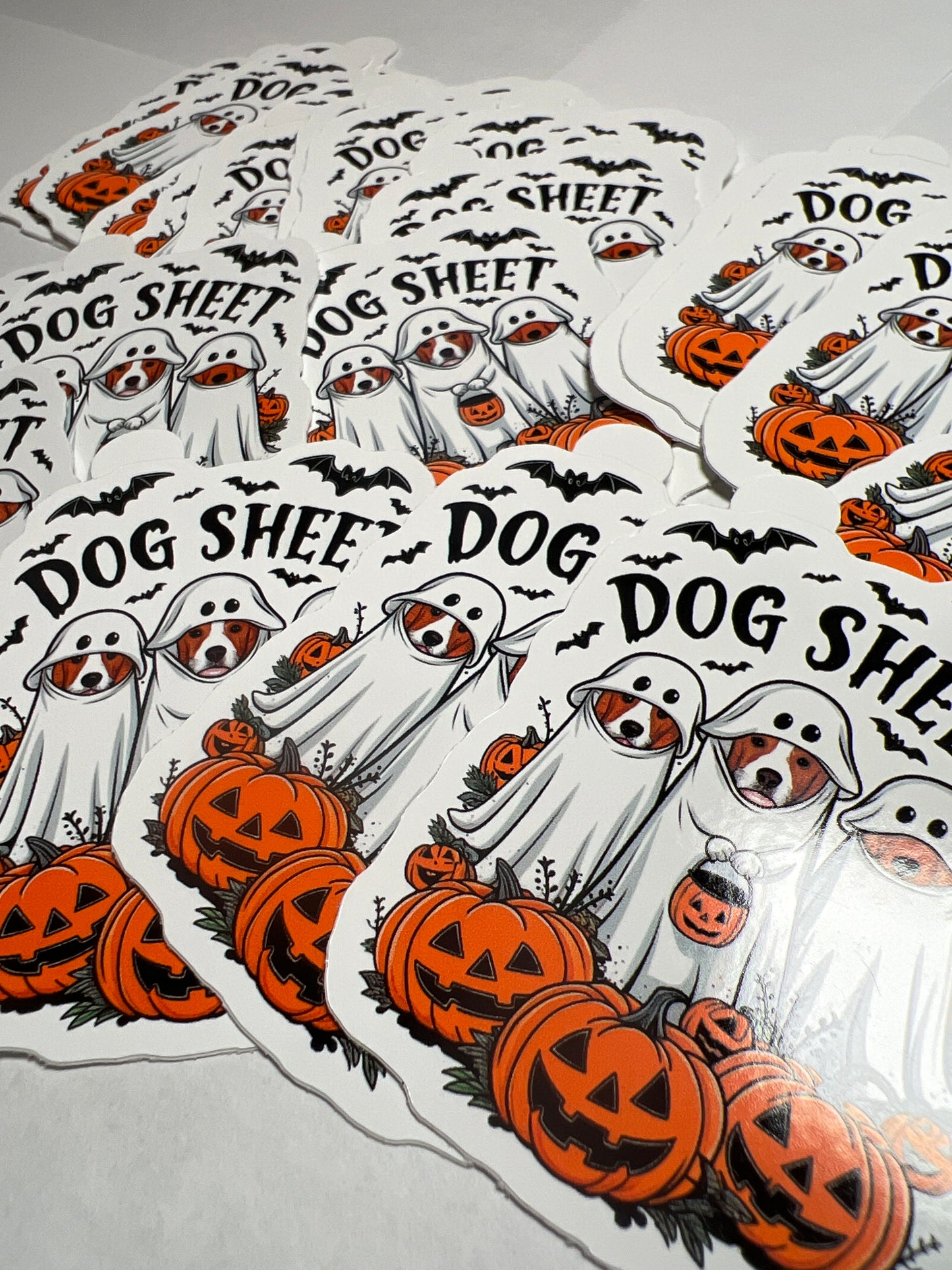 Dog Sheet Vinyl Sticker