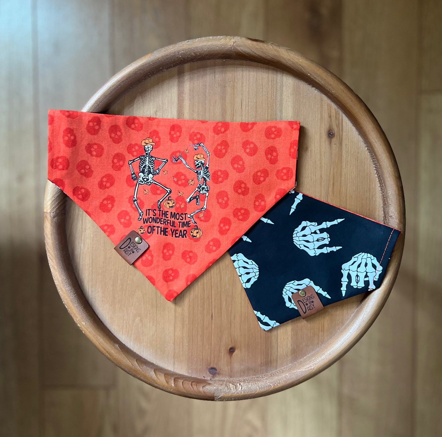 Spooky Season Time / Reversible / Over-the-Collar / Pet Bandana