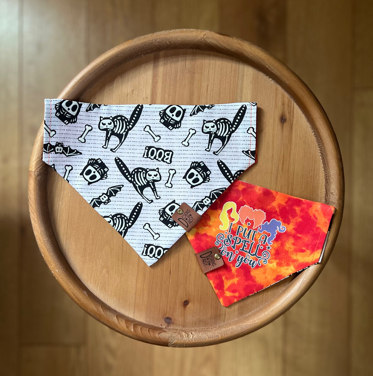 I Put a Spell On You / Reversible / Over-the-Collar / Pet Bandana / GLOW IN THE DARK