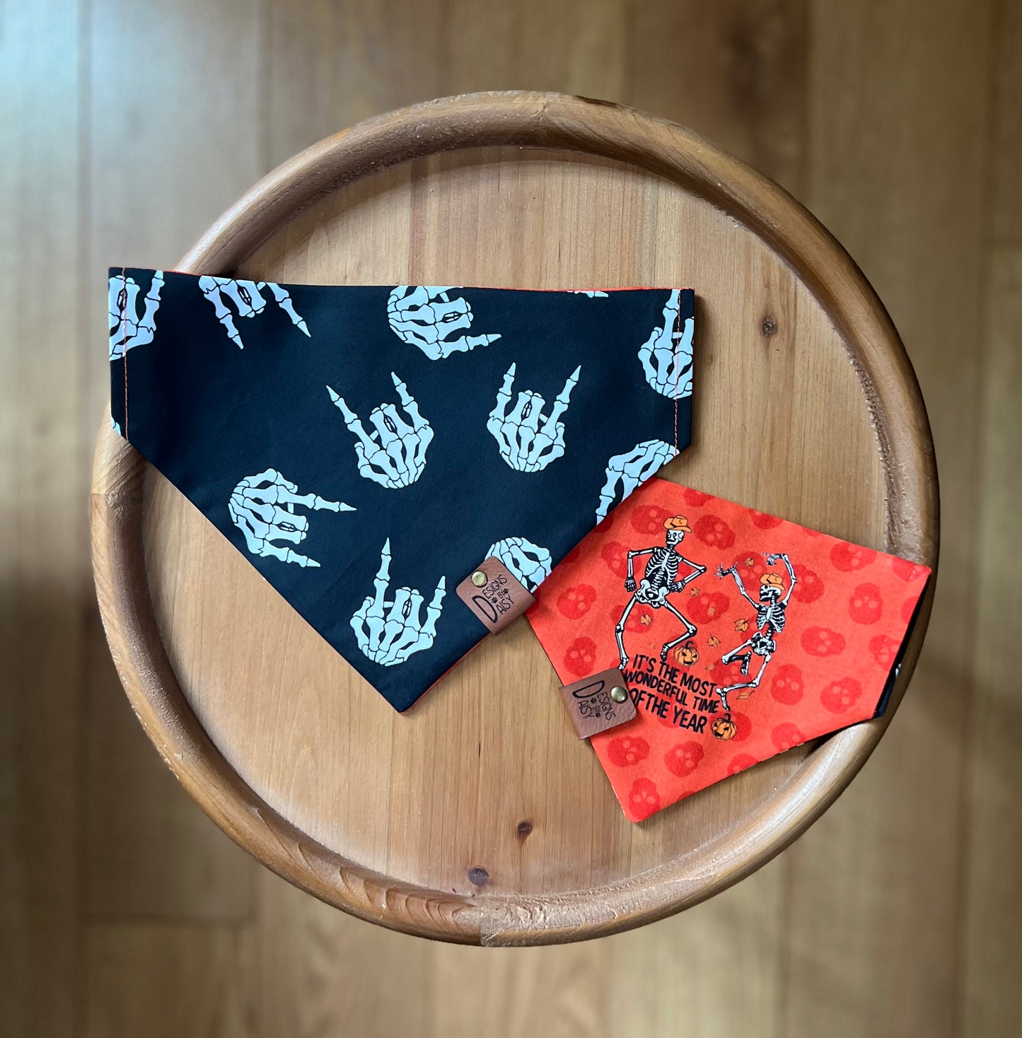 Spooky Season Time / Reversible / Over-the-Collar / Pet Bandana