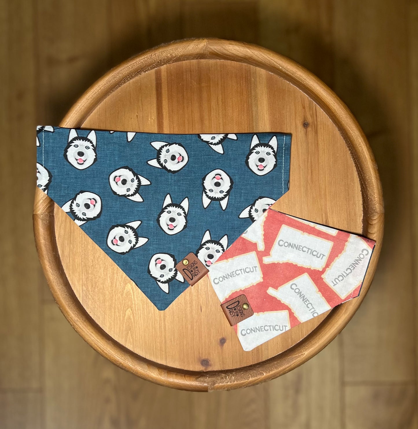 Go Huskies! / Reversible / Over-the-Collar / Pet Bandana
