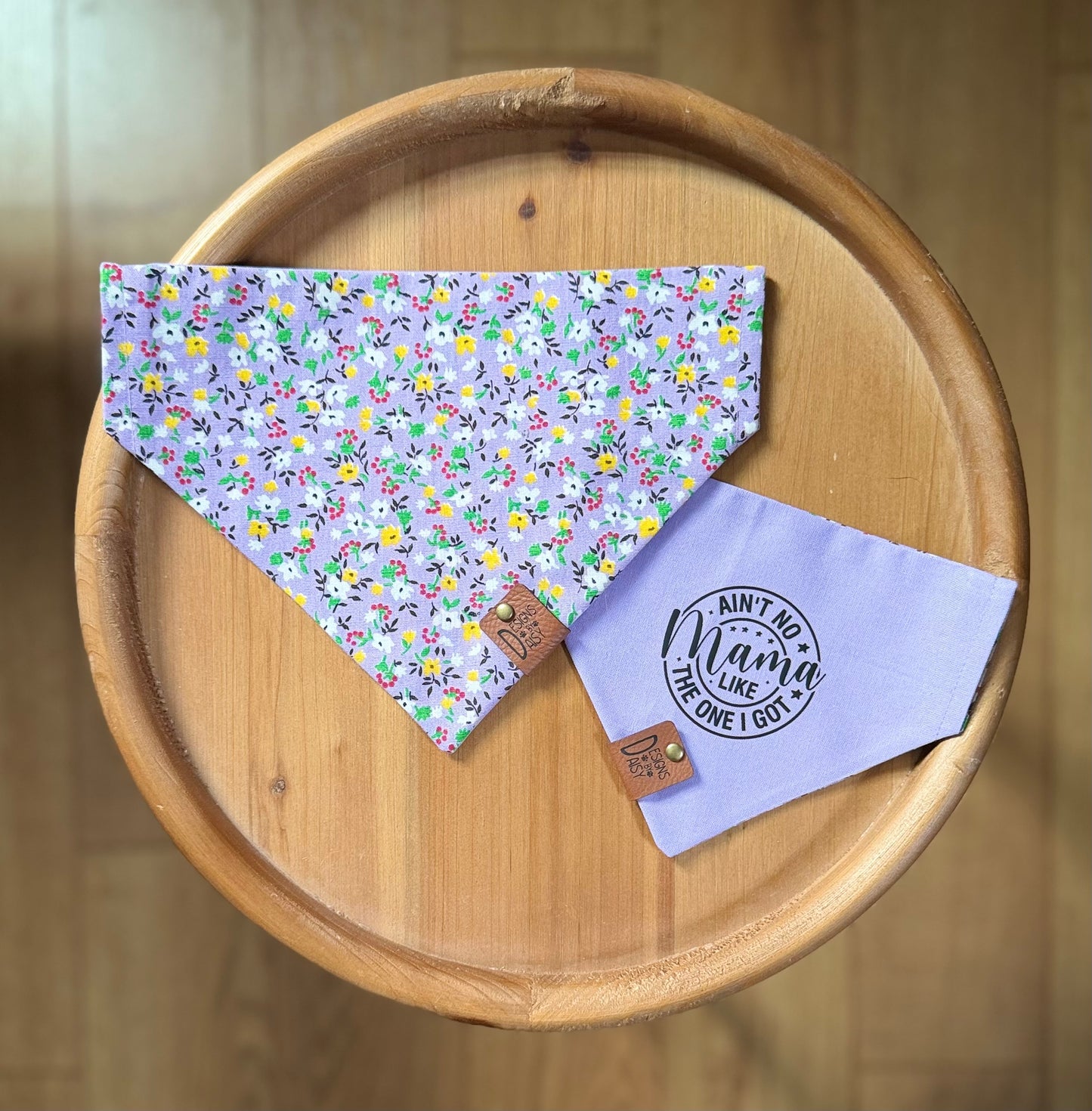 Purple Ain't No Mama / LAST CHANCE / Reversible / Over-the-Collar / Pet Bandana / CLEARANCE