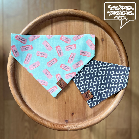 I Tried! / LAST CHANCE / Reversible / Over-the-Collar / Pet Bandana