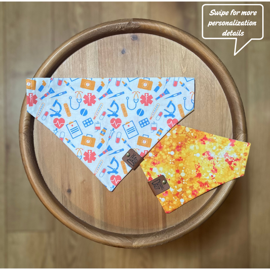 Nursing / Reversible / Over-the-Collar / Pet Bandana