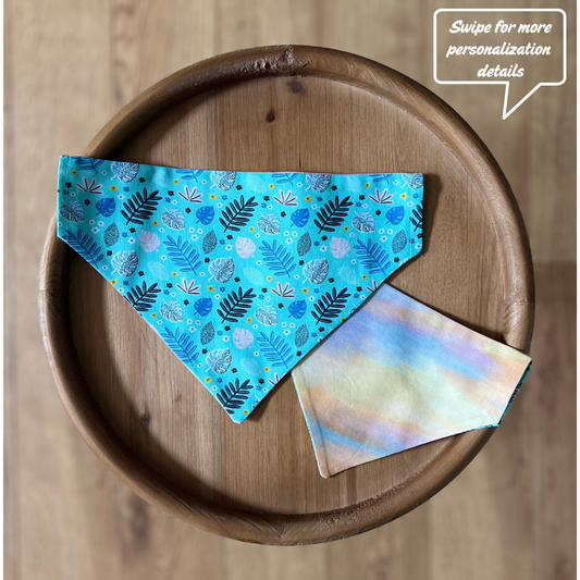Palm Springs / Reversible / Over-the-Collar / Pet Bandana
