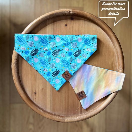 Palm Springs / Reversible / Over-the-Collar / Pet Bandana