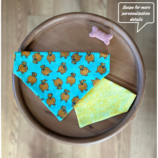 Shaggy's Sidekick / Reversible / Over-the-Collar / Pet Bandana