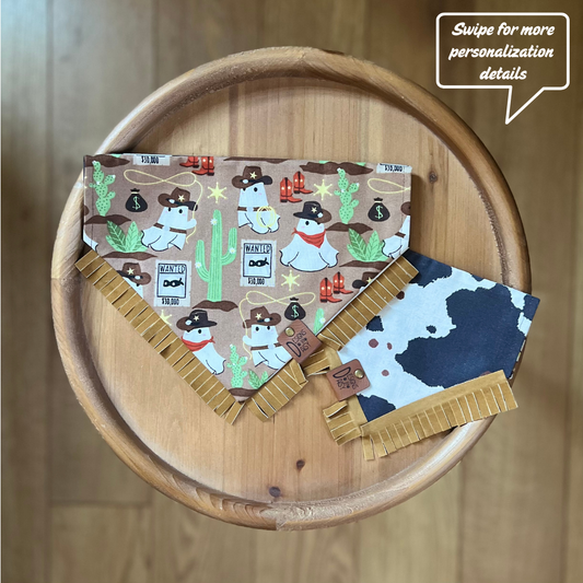 Ghost Town / Reversible / Over-the-Collar / Pet Bandana