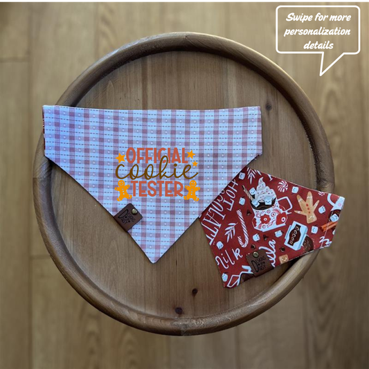 Cozy Canine / Reversible / Over-the-Collar / Pet Bandana