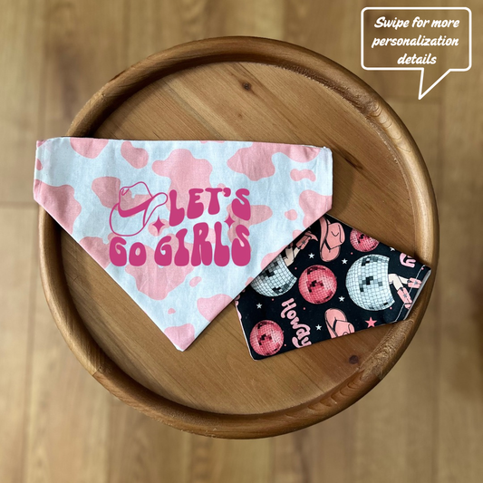 Dolly's World / Reversible / Over-the-Collar / Pet Bandana