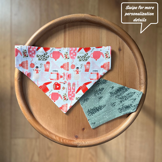 Evergreen Clothes / LAST CHANCE / Reversible / Over-the-Collar / Pet Bandana / CLEARANCE