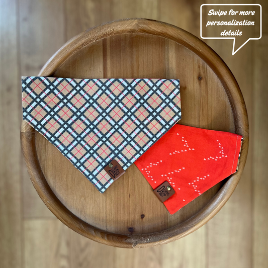 Furberry / Reversible / Over-the-Collar / Pet Bandana