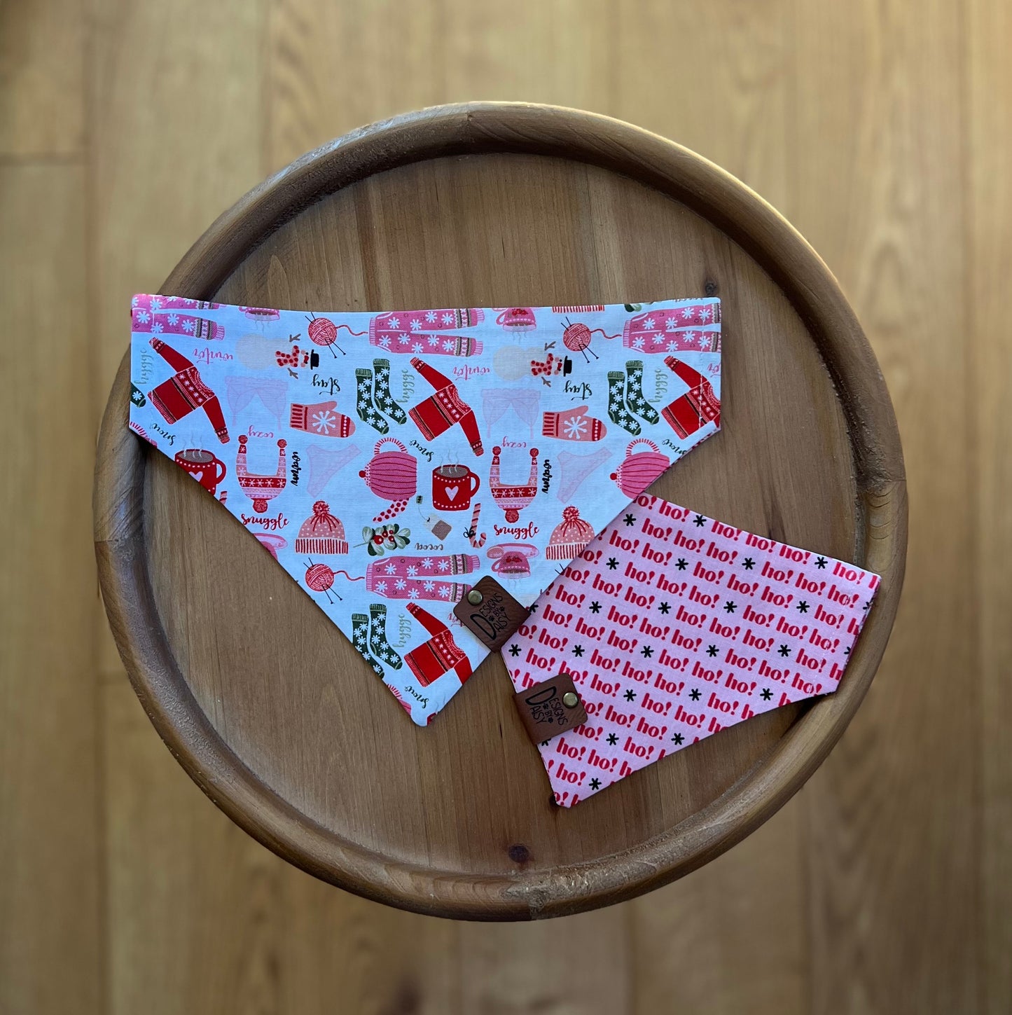 A Cutesy Christmas / Reversible / Over-the-Collar / Pet Bandana