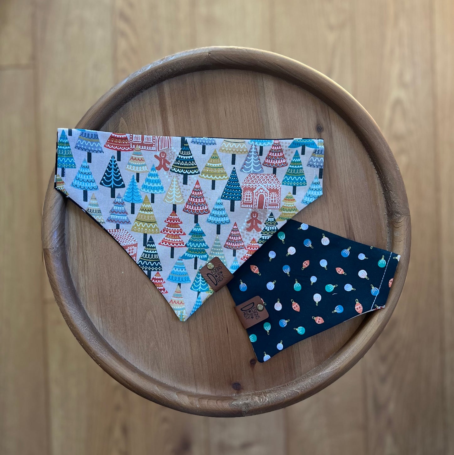 Barks and Bells / Reversible / Over-the-Collar / Pet Bandana