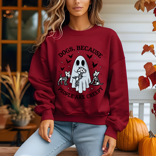 Dogs Are Creepy Sweatshirt