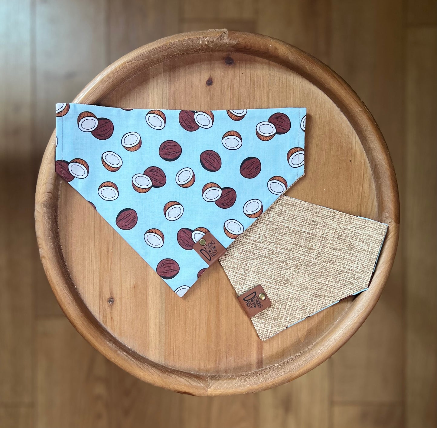 Feelin' Nutty / Reversible / Over-the-Collar / Pet Bandana