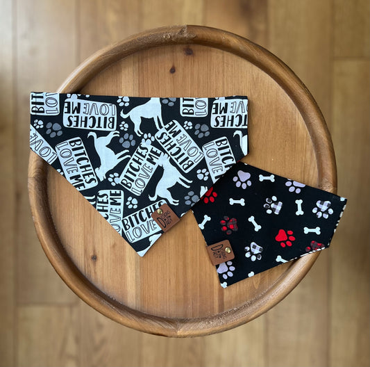 Females Love Me / Reversible / Over-the-Collar / Pet Bandana