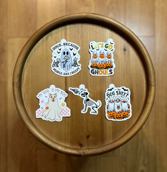 Dog Halloween Sticker Pack