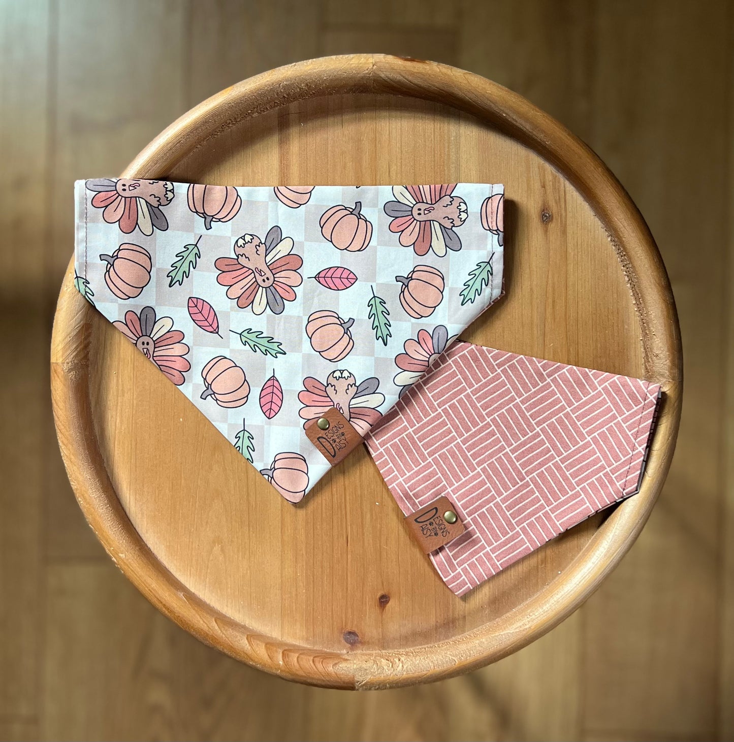 Gobble Gobble / Reversible / Over-the-Collar / Pet Bandana