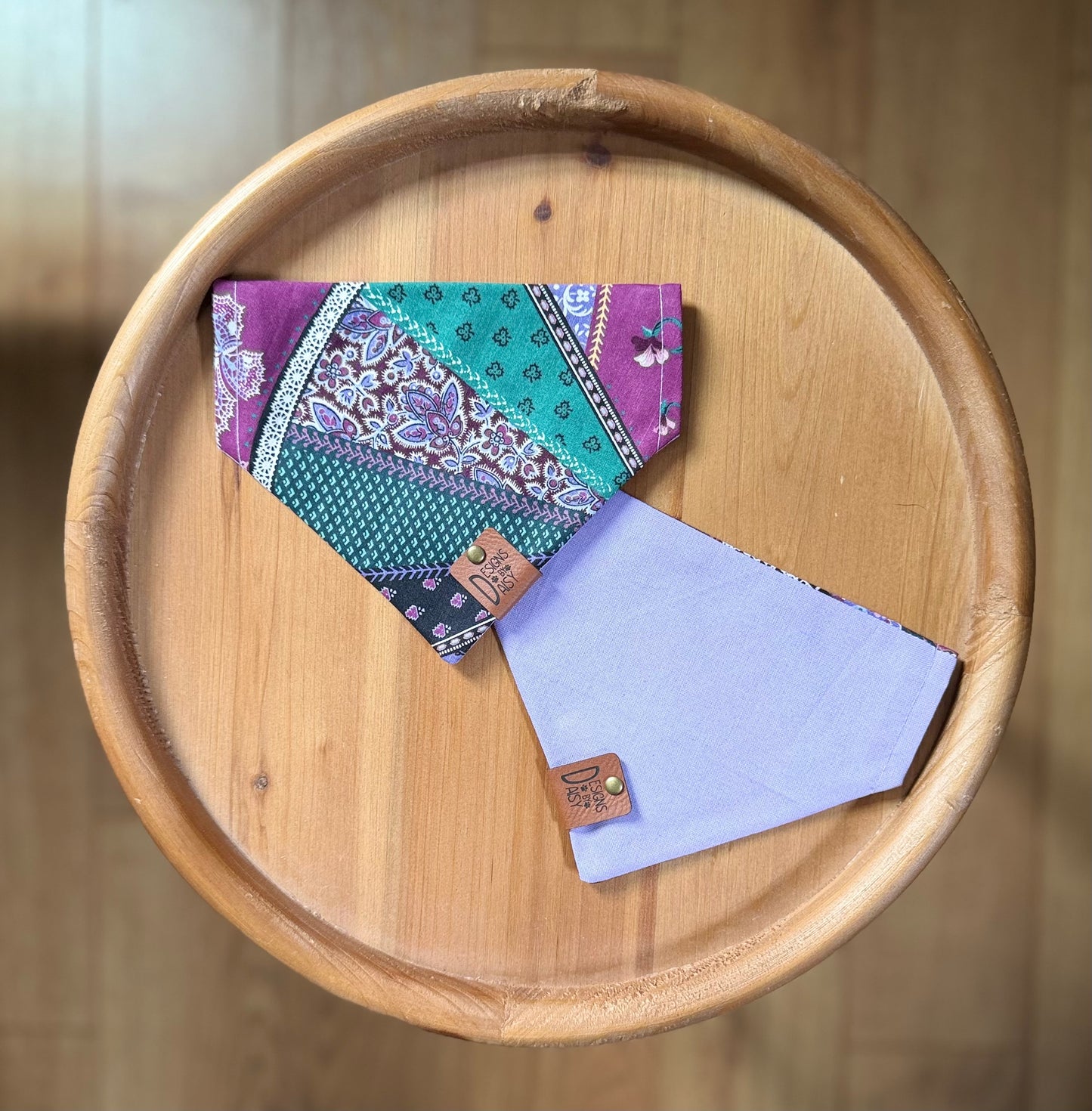 Gypsy Garden / LAST CHANCE / Reversible / Over-the-Collar / Pet Bandana / CLEARANCE