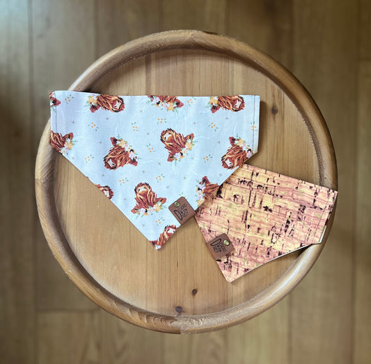 Highlands and Hayfields / Reversible / Over-the-Collar / Pet Bandana