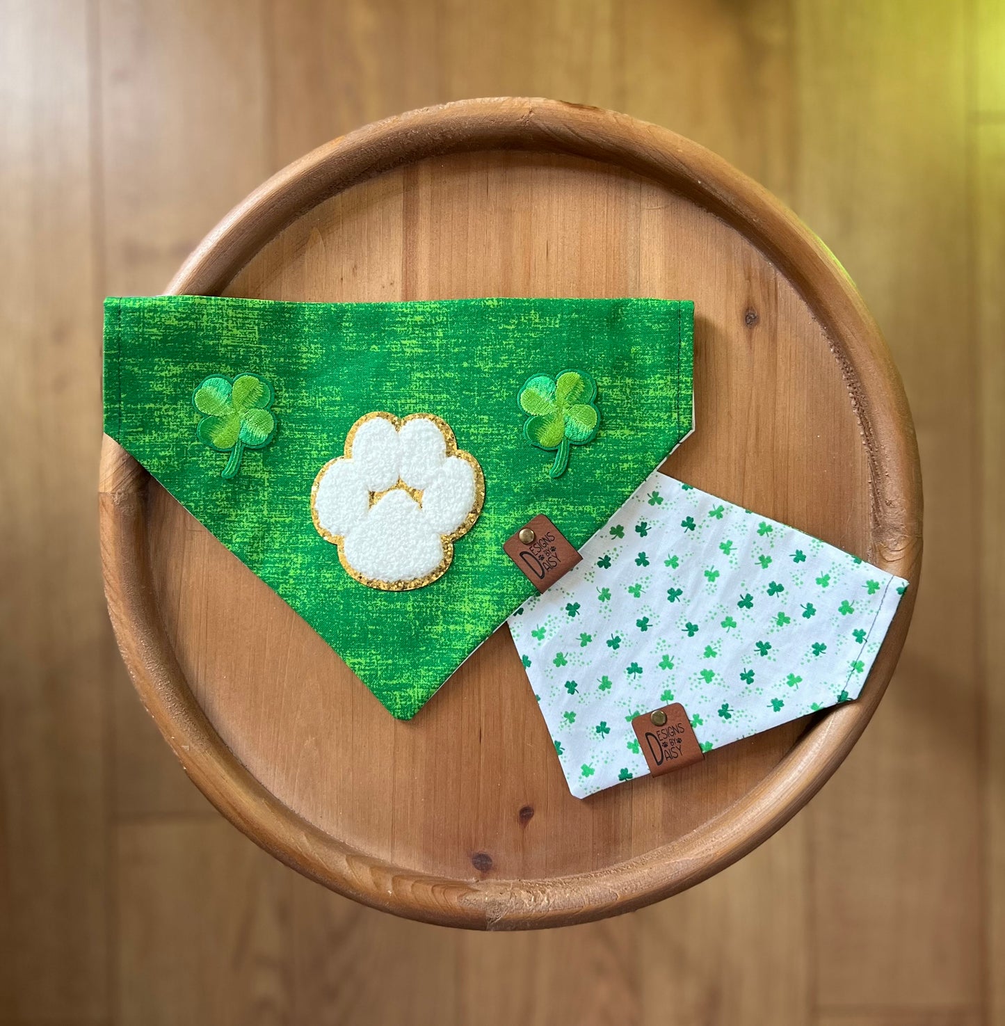 Lucky Patch / Reversible / Over-the-Collar / Pet Bandana