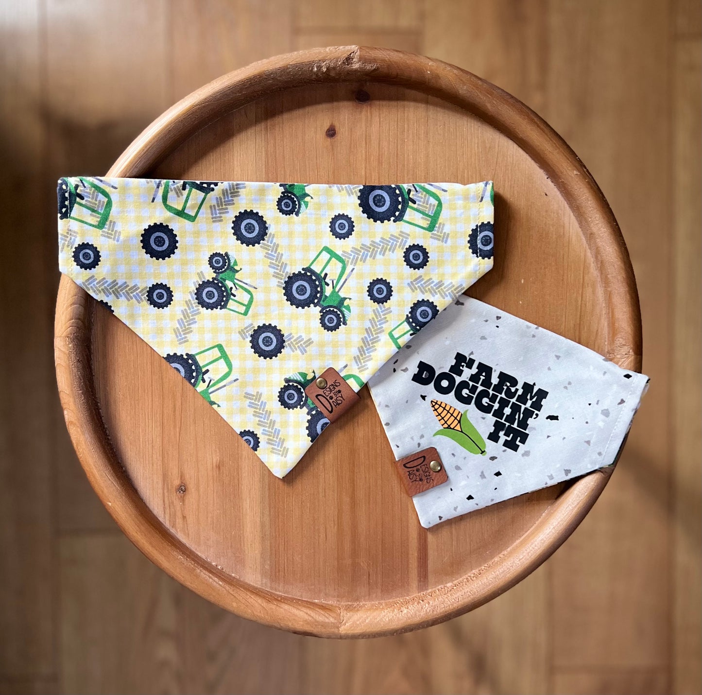 Farm Doggin' It / Reversible / Over-the-Collar / Pet Bandana