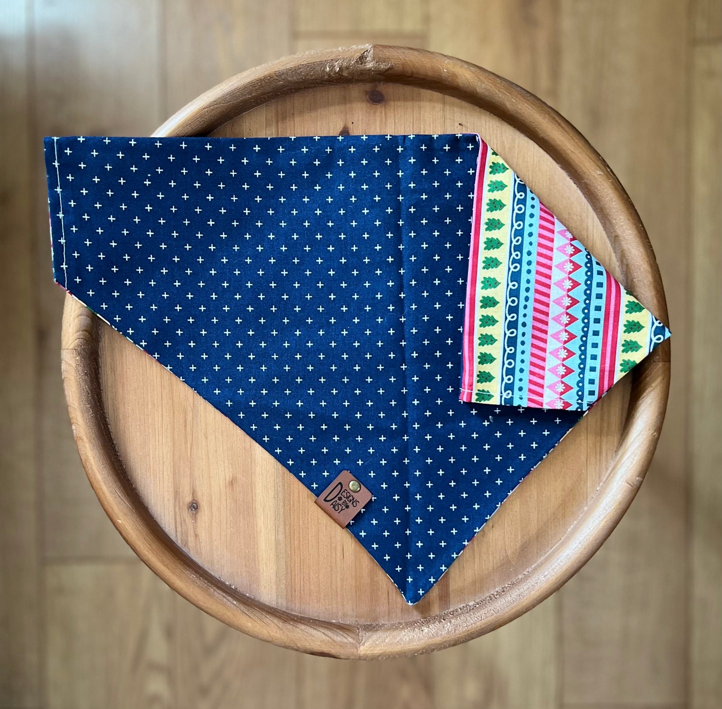 Ugly Sweater Weather / LAST CHANCE / Reversible / Over-the-Collar / Pet Bandana / CLEARANCE