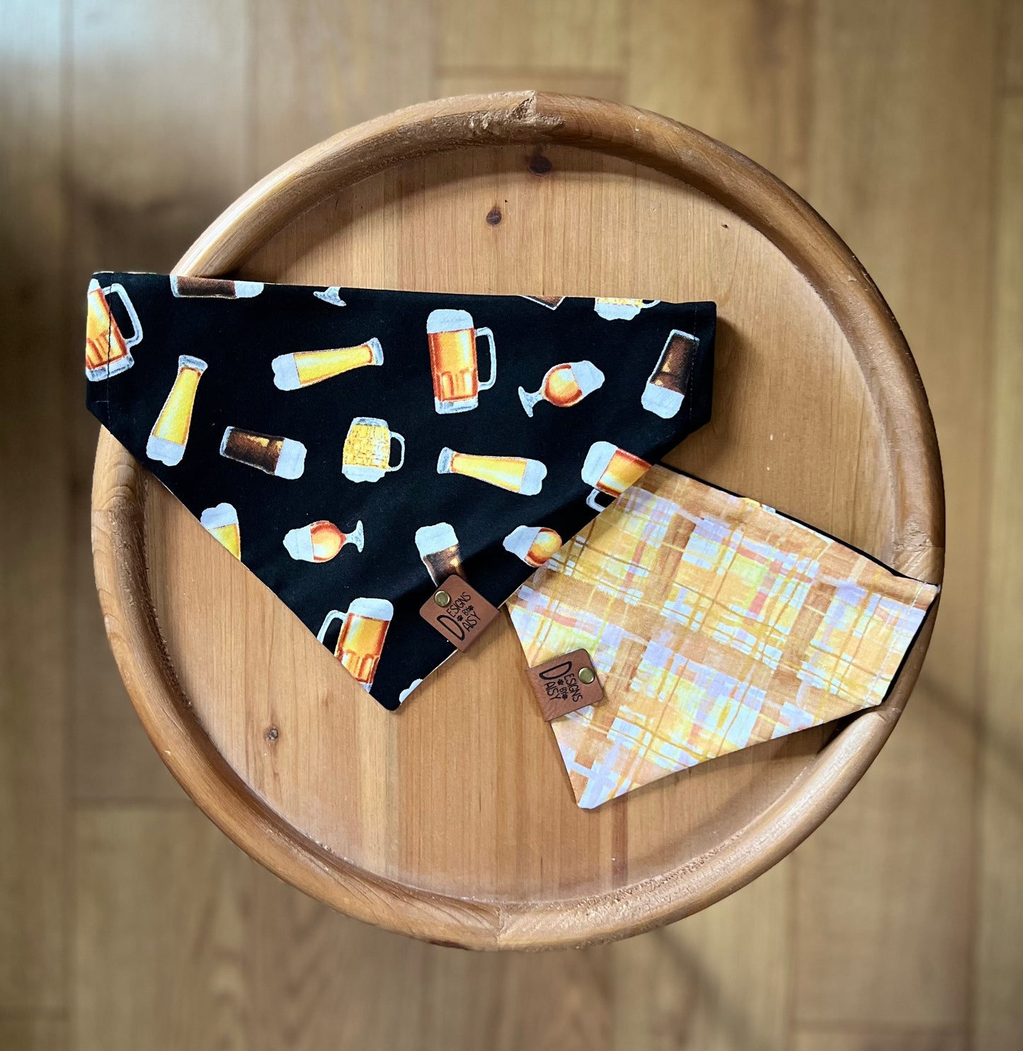 Beer Buddy / Reversible / Over-the-Collar / Pet Bandana