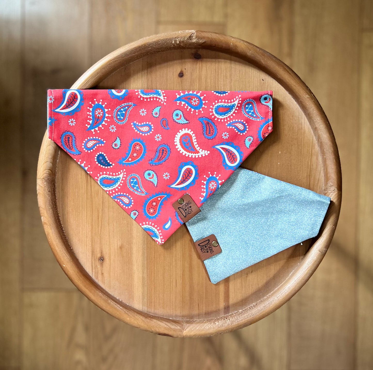 Paisley Pup / LAST CHANCE / Reversible / Over-the-Collar / Pet Bandana