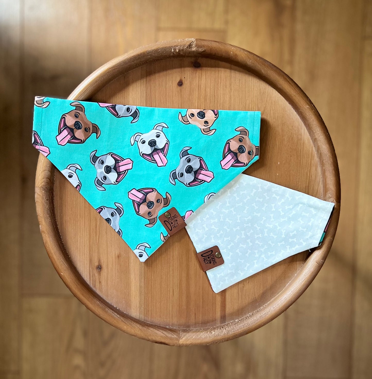 Bully Breed / LAST CHANCE / Reversible / Over-the-Collar / Pet Bandana