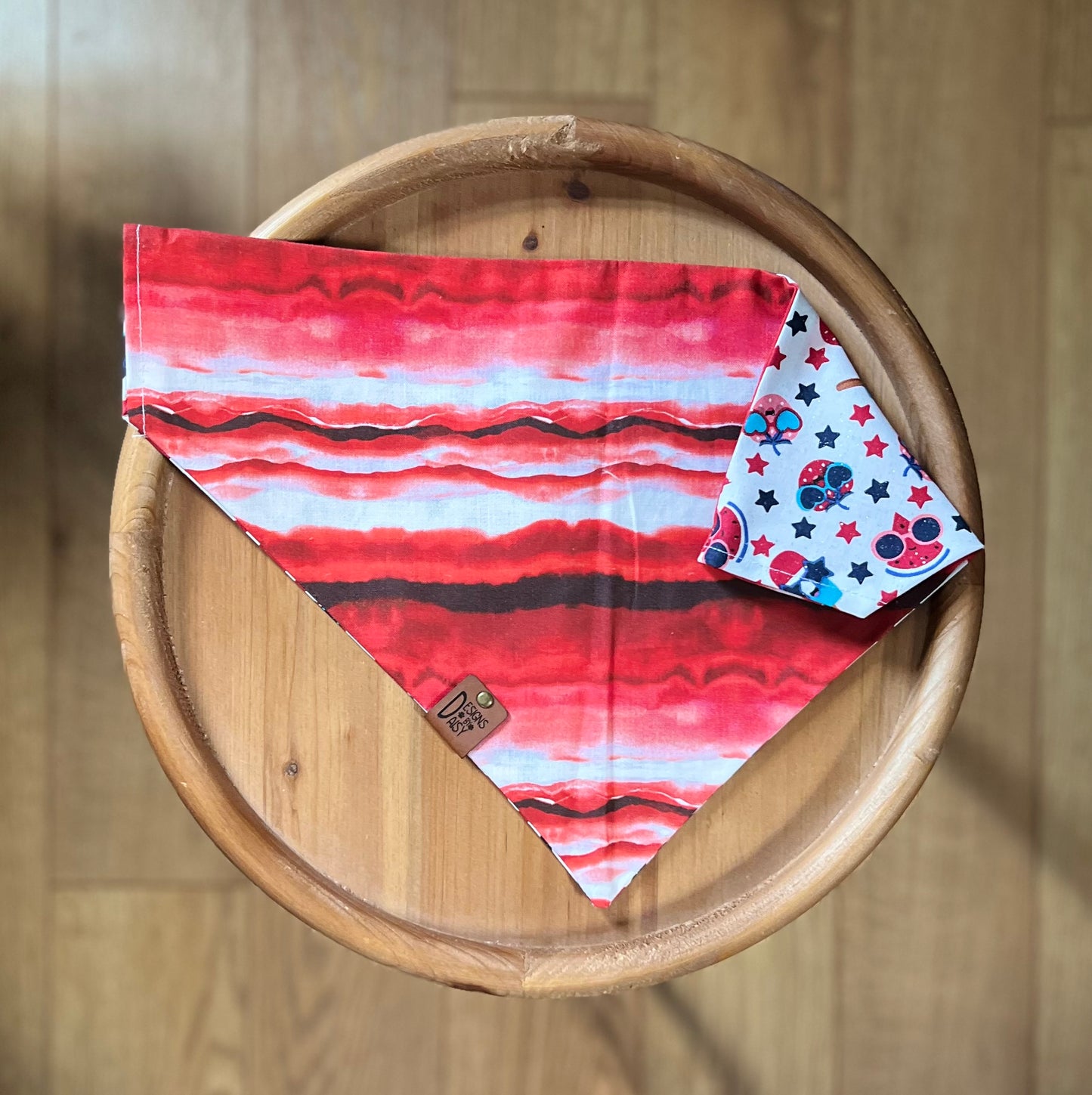 Sweet Pupsicle / LAST CHANCE / Reversible / Over-the-Collar / Pet Bandana / CLEARANCE
