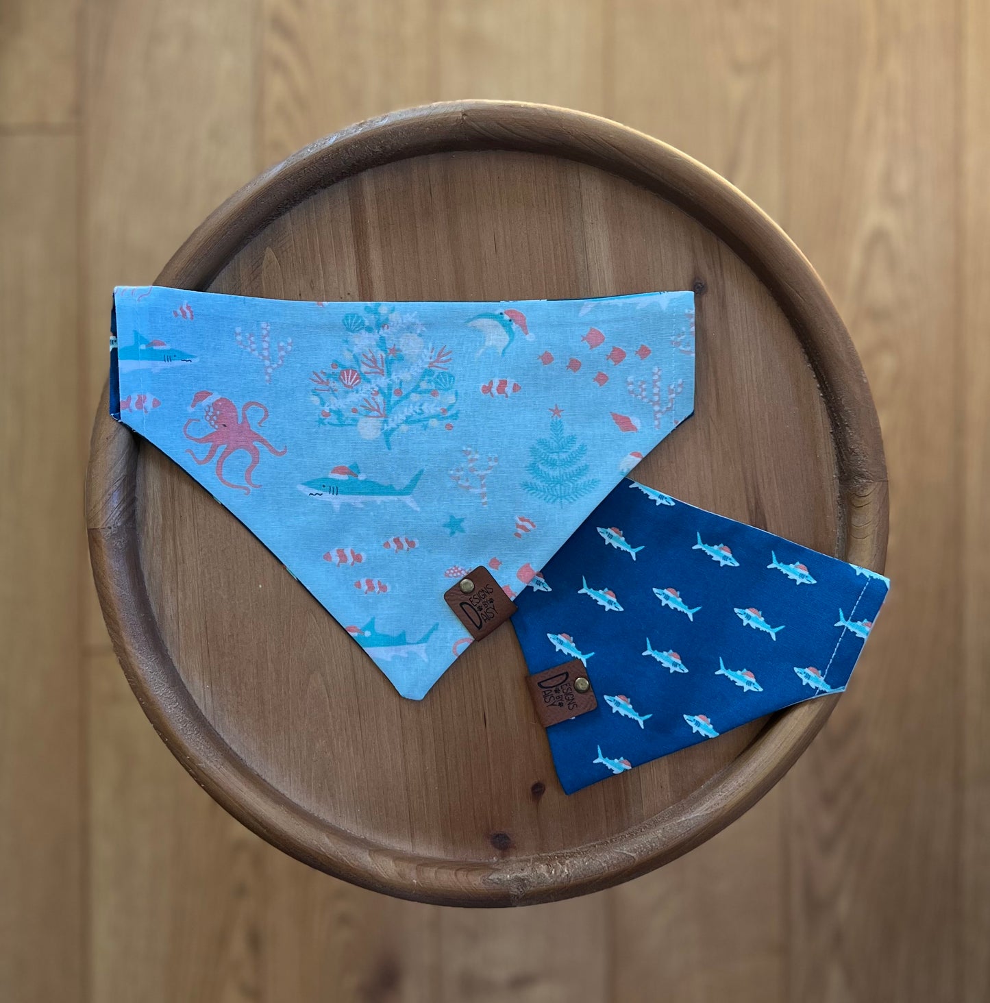 I Sea Festivity / Reversible / Over-the-Collar / Pet Bandana