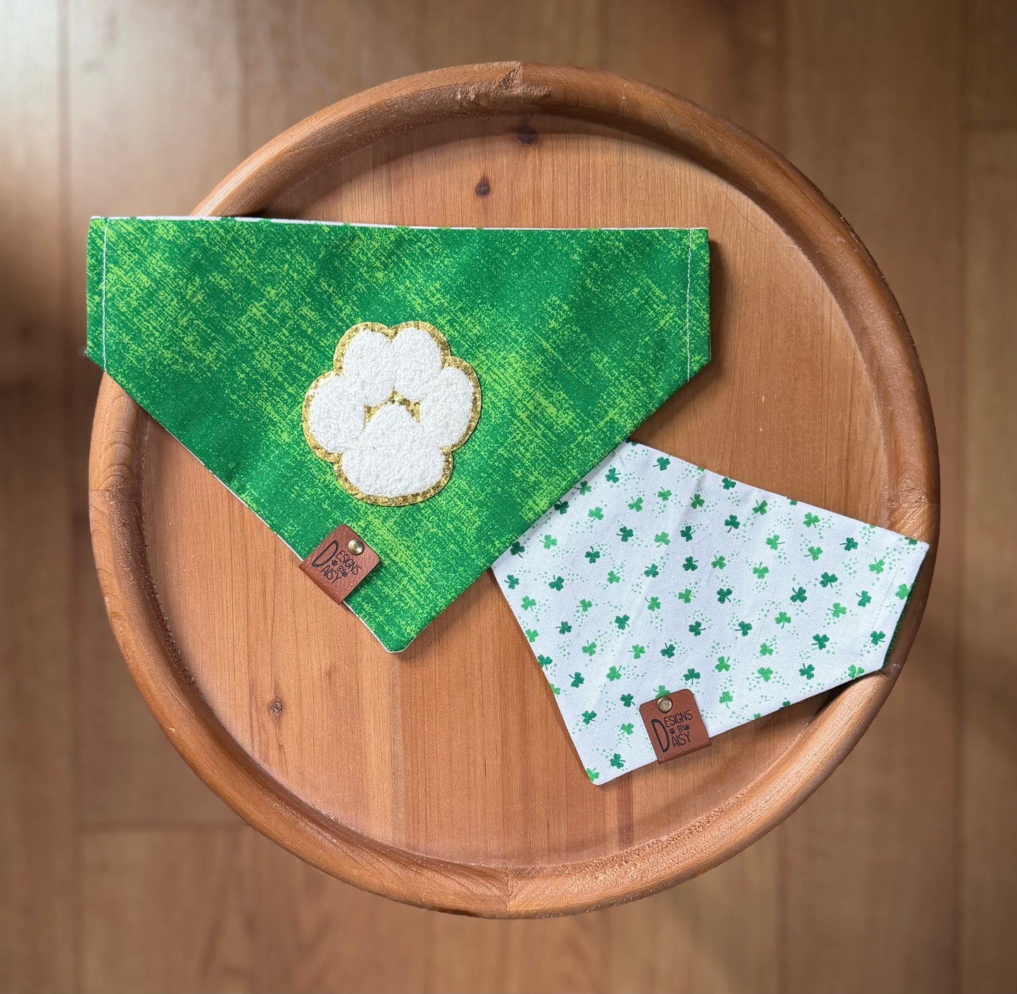 Lucky Patch pt. 1 / LAST CHANCE / Reversible / Over-the-Collar / Pet Bandana / CLEARANCE