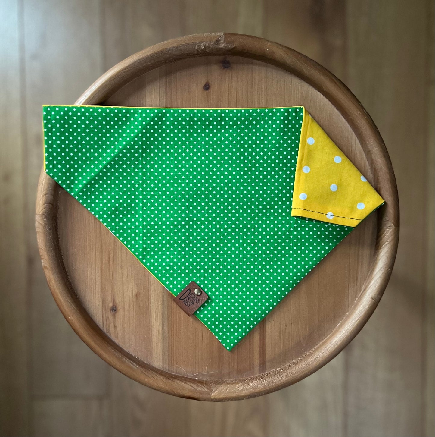 Lucky Charm 1 / LAST CHANCE / Reversible / Over-the-Collar / Pet Bandana / CLEARANCE