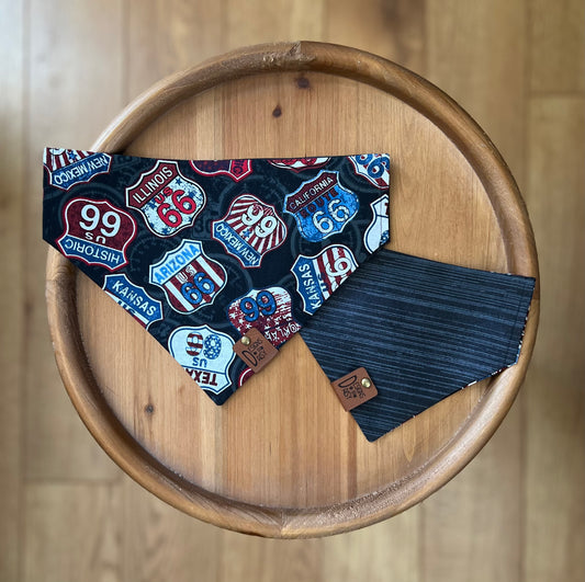 Mutts and Miles / Reversible / Over-the-Collar / Pet Bandana
