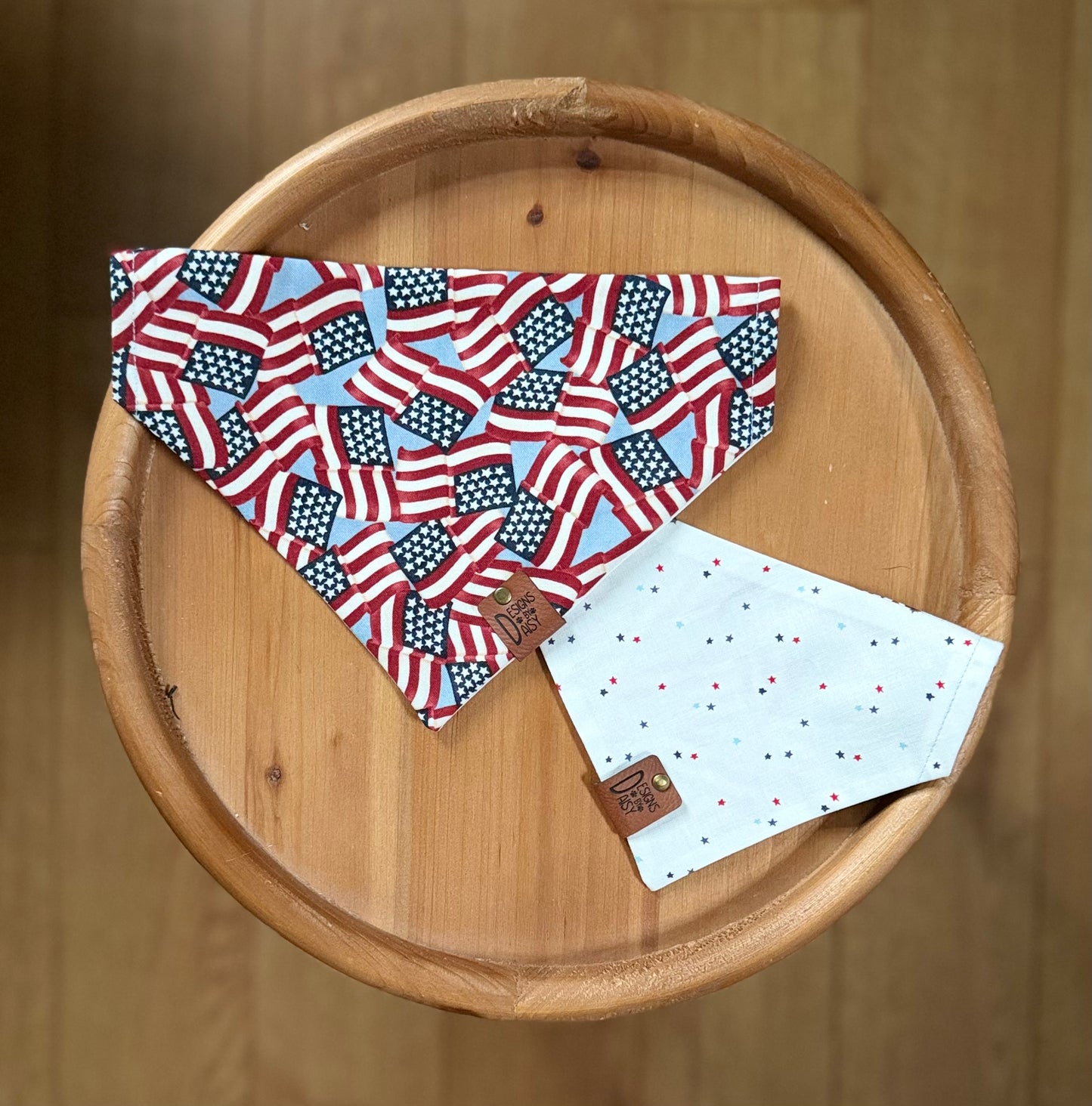 Paws of Allegiance / Reversible / Over-the-Collar / Pet Bandana