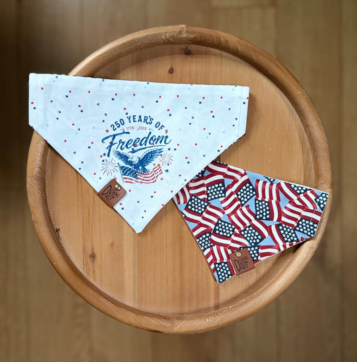 Paws of Allegiance / Reversible / Over-the-Collar / Pet Bandana