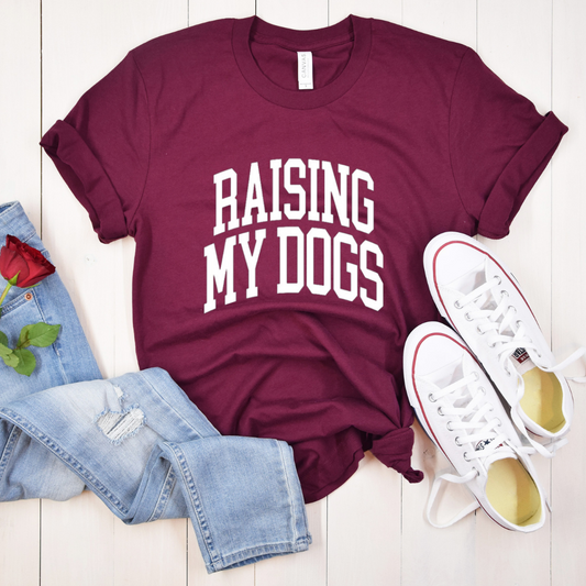 Raising My Dogs / Comfort Colors / Unisex / T-Shirt