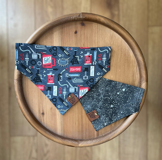 Shop Dog / Reversible / Over-the-Collar / Pet Bandana