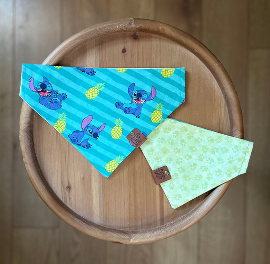 Lilo's Friend / LAST CHANCE / Reversible / Over-the-Collar / Pet Bandana