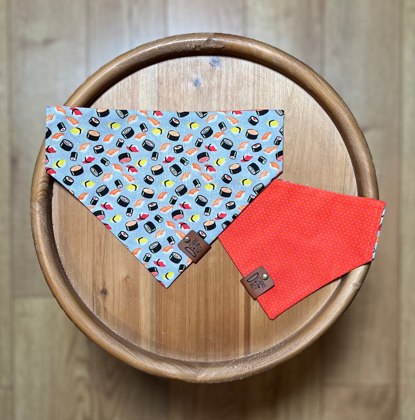 Sushi Me Rollin' / Reversible / Over-the-Collar / Pet Bandana