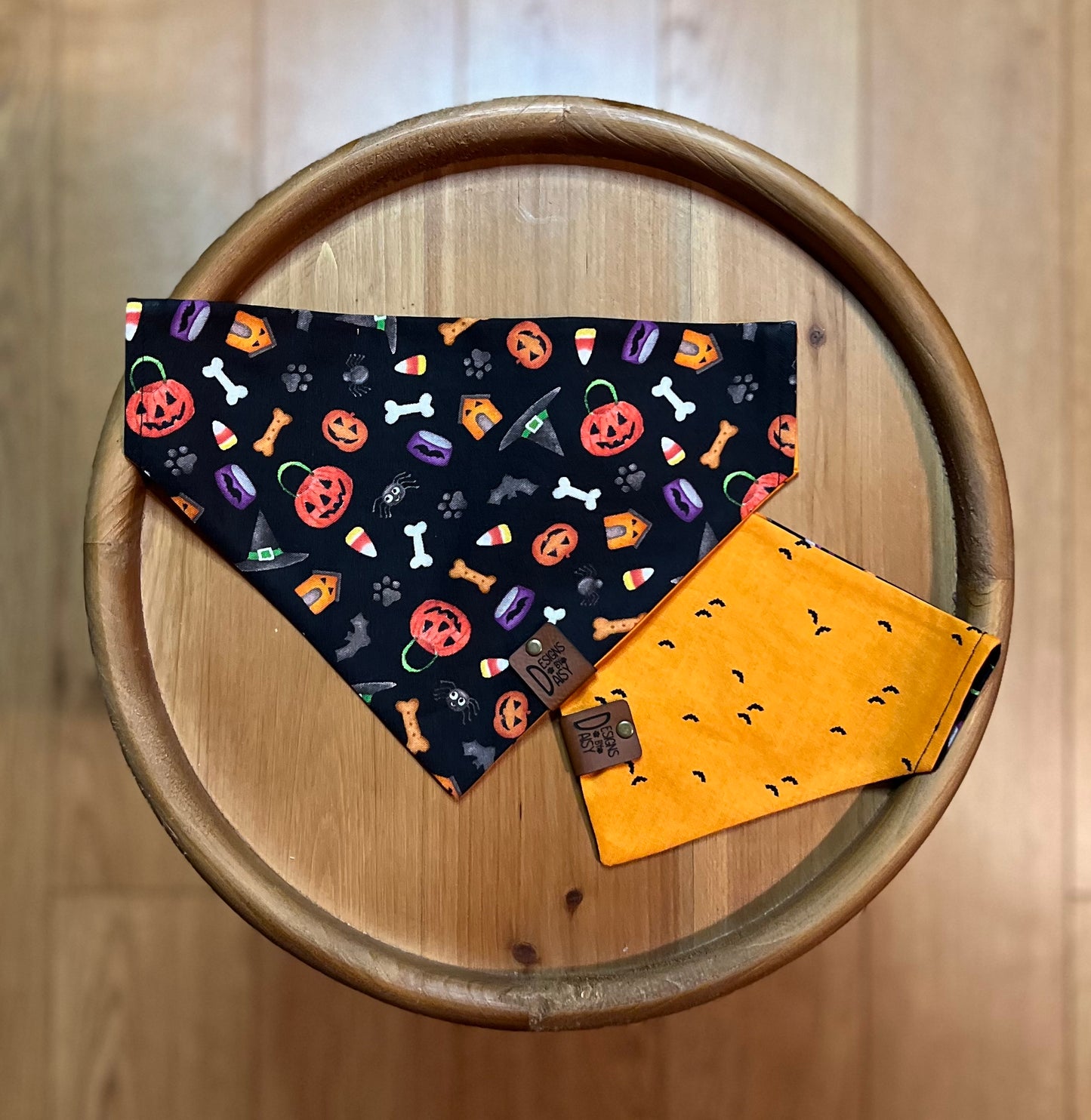 Tricks Fur Treats / Reversible / Over-the-Collar / Pet Bandana